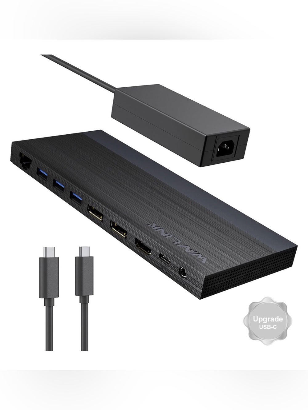 13-in-1 Triple Display USB-C (10Gbps) Laptop Docking Station for Windows